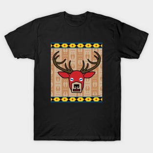 Regal Red Stag Emblem T-Shirt